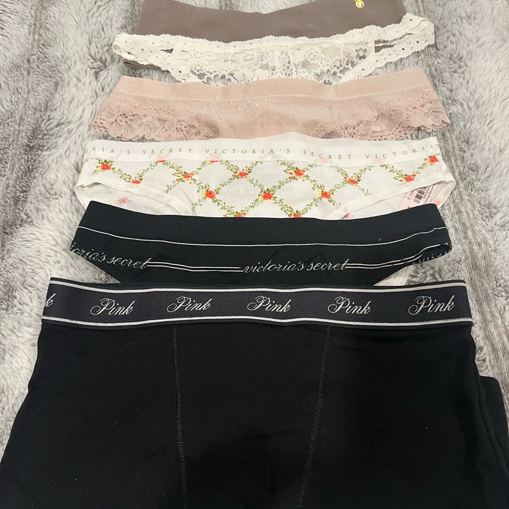 Victoria's Secret women’s Bottoms - Black, White, Pink, Tan